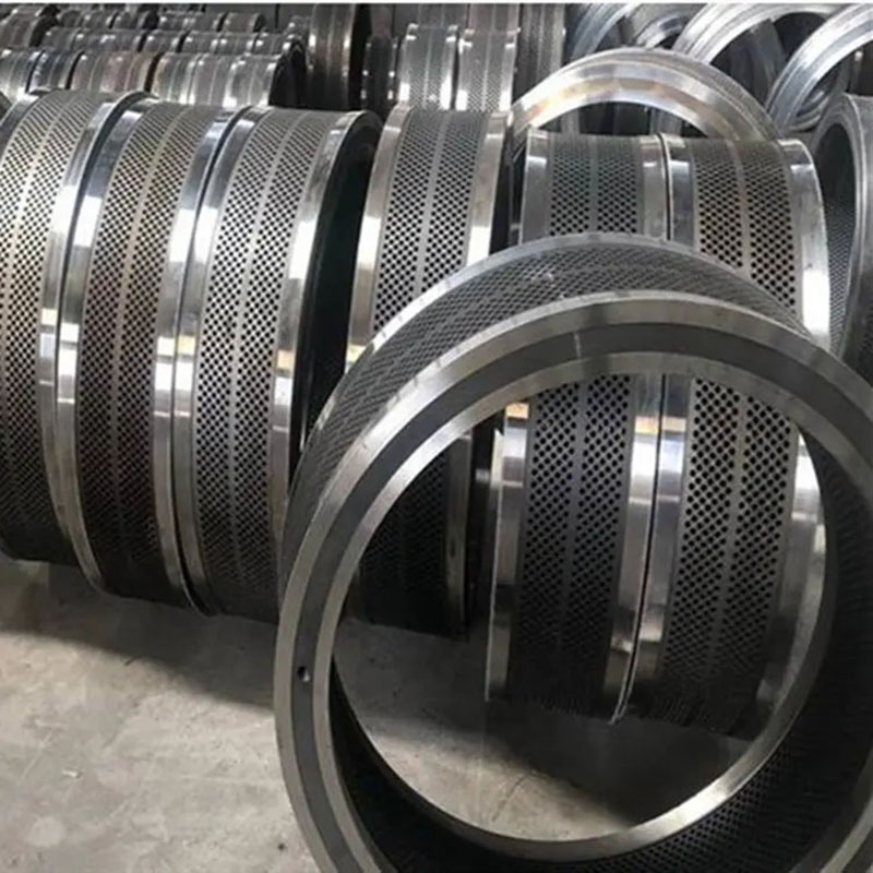 Vertical Ring Die for Wood Pellet Mill Alloy Steel Ring Die Mold Spare Parts